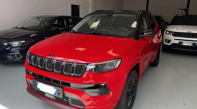 Jeep Compass 1.3 turbo 240 cv t4 phev S 4xe auto 