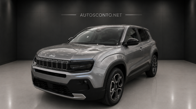 Jeep Avenger 1.2 turbo e-hybrid mhev Summit fwd 110cv edct6